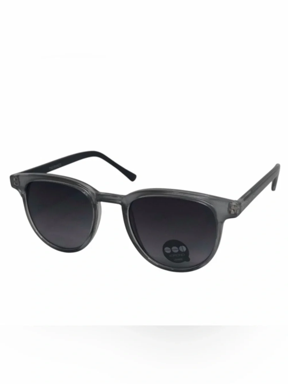 New KOMONO Sunglasses Francis Silver Black Gray Grey